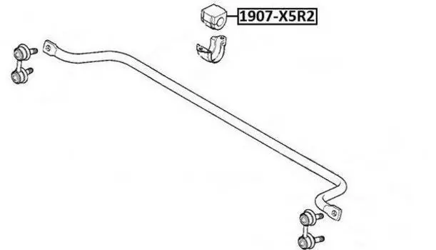 ВТУЛКА ЗАДНЕГО СТАБИЛИЗАТОРА D23.5