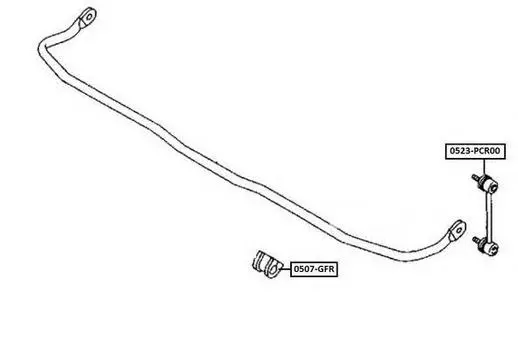 ВТУЛКА ЗАДНЕГО СТАБИЛИЗАТОРА D26