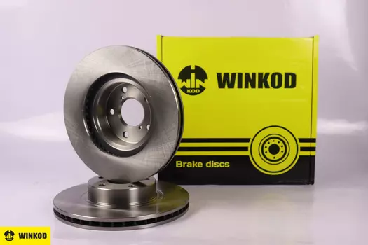 WINKOD ТОРМОЗНОЙ ДИСК (ЗАМЕНА W671510BD), ПЕРЕДНИЙ SUBARU FORESTER SF/SG/SH 2.0-2.5, IMPREZA 1.5-2.0 &gt;92