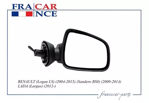 ЗЕРКАЛО ЗАДНЕГО ВИДА БОЛЬШОЕ МЕХ. ПРАВОЕ 963015207R / FCR220036 FRANCECAR