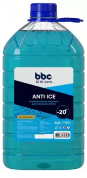 Жидкость стеклоомывателя зимняя BiBiCare -20, 3.9л