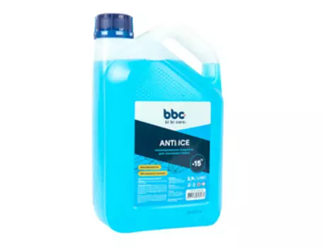 Жидкость стеклоомывающая BiBiCare зимняя -15 без запаха, 2,9л
