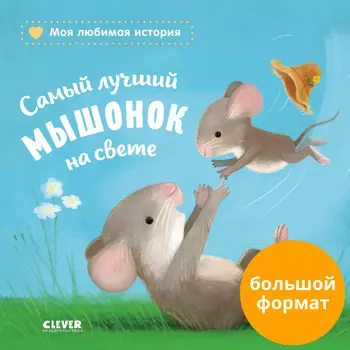 Книжки-картонки. Самый лучший мышонок на свете