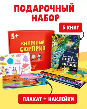 Книжный сюрприз Clever Box, 5-7 лет (январь)
