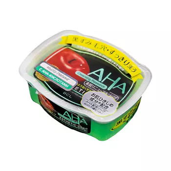 AHA Basic Мыло-пилинг для лица сужающее поры c фруктовыми кислотами, 100 г