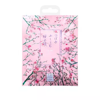 Charley Bathroom Соль-саше для ванн "Цветущие бутоны сакуры" с ароматом сакуры, 30 г