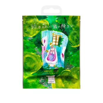 Charley Bathroom Соль-саше для ванн "В зеленом лесу" с ароматом лесных деревьев, 30 г