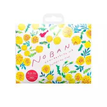 Charley Nobana Соль-саше для ванн увлажняющая "Одуванчик и бархатцы" с ароматом полевых цветов, 30 г