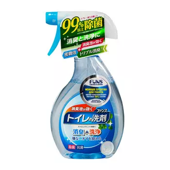 Funs Средство моющее для туалета с ароматом мяты, 380 мл