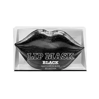 Kocostar Гидрогелевые патчи для губ с ароматом Черешни (Черные) (20 патчей) 162 г