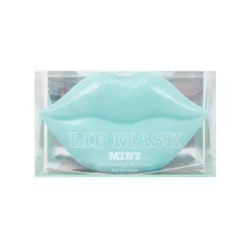 Kocostar Гидрогелевые патчи для губ с ароматом Зеленого винограда (Мятные) (20 патчей) 162 г