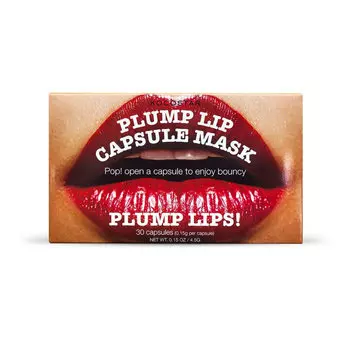 Kocostar Капсульная Сыворотка для увеличения объема губ (30 капсул)/ Plump Lip Capsule Mask Pouch