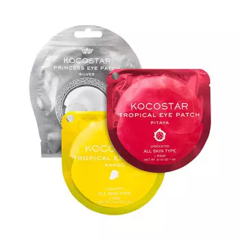 Kocostar Набор гидрогелевых патчей для глаз №2 (3 шт)