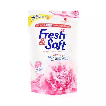 Lion Thailand Fresh&amp;Soft Гель для стирки всех типов тканей концентр. Сладкий Поцелуй, 400 мл