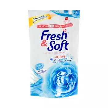 Lion Thailand Fresh&amp;Soft Гель для стирки всех типов тканей концентр. Утренний Поцелуй, 400 мл