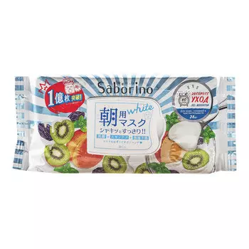 Saborino Экспресс маска для лица тканевая успокаивающая "Успей за 60 секунд"