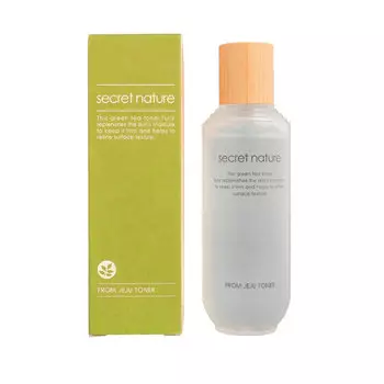 Secret Nature Тоник для лица с зеленым чаем, увлажняющий, 130 мл