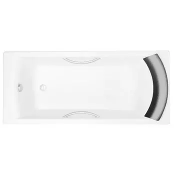 Чугунная ванна Jacob Delafon Biove 170x75 E2938-00 с антискользящим покрытием