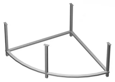 Каркас Jacob Delafon Presquile 145x145 00000000540