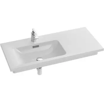 Раковина Jacob Delafon Vox 100 EXAC112-00 Белая крыло справа