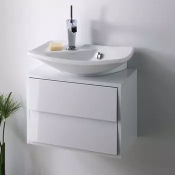 Тумба под раковину Jacob Delafon Escale 50 EB763-N21 подвесная Серый титан