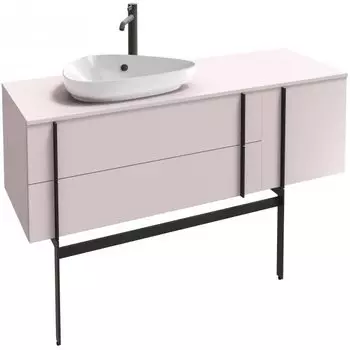 Тумба под раковину Jacob Delafon Nouvelle Vague 145 EB3043RU-N18 подвесная Коричневая кожа