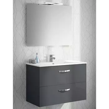 Тумба под раковину Jacob Delafon Ola 81 EB391RU-NR подвесная Белая глянцевая