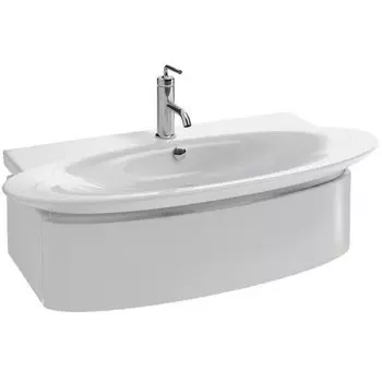 Тумба под раковину Jacob Delafon Presquile 100 подвесная 1 ящик Серый титан