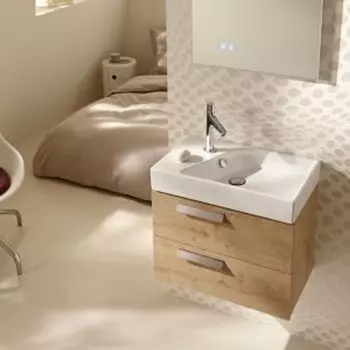 Тумба под раковину Jacob Delafon Rythmik 60 EB1301-E10 подвесная Квебекский дуб