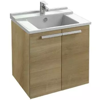 Тумба под раковину Jacob Delafon Struktura 57 EB1280-E13 подвесная Розовое дерево