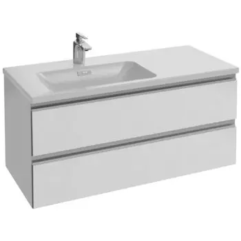Тумба под раковину Jacob Delafon Vox 100 L EB2025-RA-G1C подвесная R Белый блестящий лак