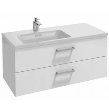 Тумба под раковину Jacob Delafon Vox 100 L EB2075-R1-N18 подвесная Белый глянец