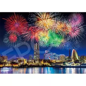 07 401s Epoksa 500 Piece Jigsaw Jigsaw Jigsaw Японский пейзаж Ночной вид Ночной вид и сумерки