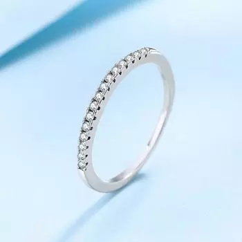 0,15CT супер флэш-муассанит штабелируемые кольца из стерлингового серебра для женщин и девочек подарок на день рождения кольцо с бриллиантом и драгоценным камнем изысканные ювелирные изделия 5