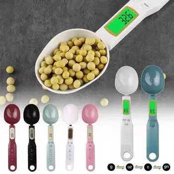 0.1-500g Электронные кухонные весы Вес Измерительный инструмент Ложка Весы Кухонный инструмент Измерительный инструмент для противня Весы Пищевые весы