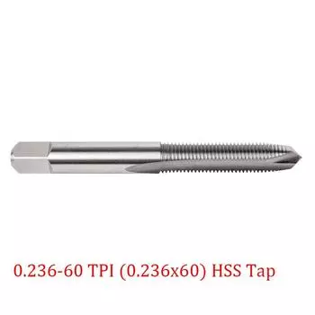 0.236-60 TPI (0.236x60) HSS Tap with Case - 1911 Grip Bushings and More