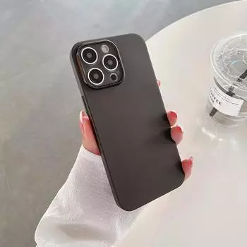 0,3 мм ультратонкий чехол для телефона iPhone 15 14 Plus 13 12 Mini 11 Pro Max тонкий матовый гибкий чехол TPU T07 For iPhone 12