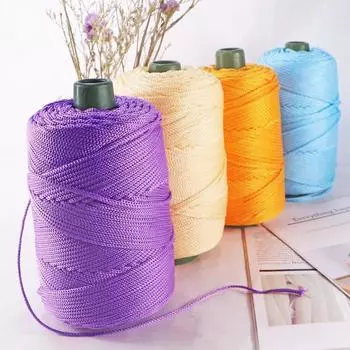 0,4 мм/200 м плетеная нить DIY веревка для шляпы сумка ручной работы красочные аксессуары поставки