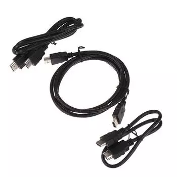 0.5/1/1.5M HDMI-совместимый кабель 1080P компьютерный монитор видеокабель для подключения 0.5m