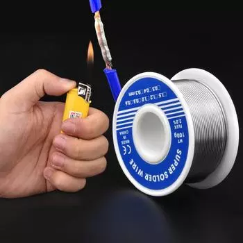 0,8 мм, 20 г, 50 г, 100 г, оловянная проволока, расплавленная канифольная проволока, рулон паяльной проволоки, не требующий очистки флюс 2,0% 0.8mm 20g
