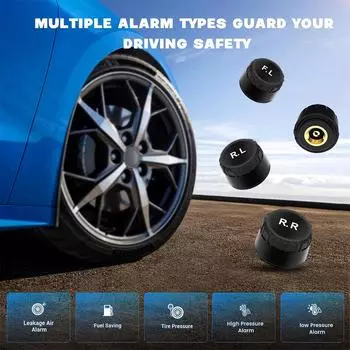0-8Bar USB TPMS для автомобиля Android навигация радио DVD плеер сигнализация давления в шинах система контроля внешний датчик шин USB TPMS USB Android TPMS