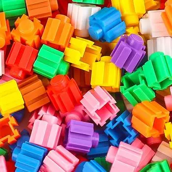 1000 шт. 6*6 мм микро алмазные строительные блоки DIY креативные 3D маленькие кирпичи объемные модели фигурки развивающие игрушки для детей подарки