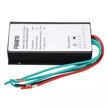 1000W Wind Generator Charge Controller 48V IP67 Waterproof MPPT Wind Turbine Charging Controller