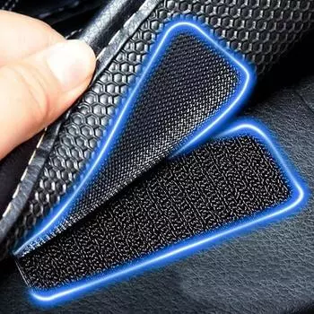 100/2pcs Strong Adhesive Carpet Fixing Stickers Double Sided Car Carpet Fixed Patches Home Floor Mats Sheets Non-slip Grip Tapes 1pair (2pcs)