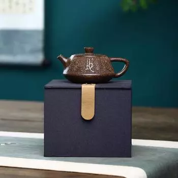 100 мл Классический чайник из исинской фиолетовой глины, изготовленный из необработанной руды Чжу Ни, чайная посуда для красоты, ручная работа, чайник с фильтром, традиционный чайник для заваривания чая из исинской глины