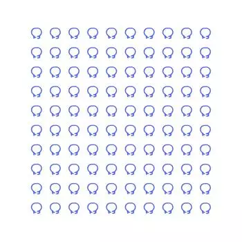 100 шт 8 мм голуби идентификационные ножные кольца для птиц ножные повязки без слов принадлежности для голубей темно-синие темно-синий