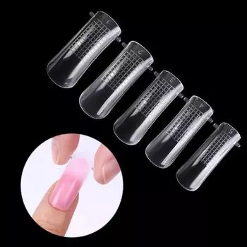 100 шт. накладные ногти UB Led Extension Fake Nail Tips Nail Art 20Pcs