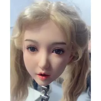 100% силиконовая голова стандартный парик подходит для тела секс-куклы 130-180 см 2 способа соединения секс-игрушки манекены силиконовые головы GJ054