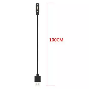 100 см USB-кабель для зарядки смарт-часов, держатель данных, адаптер для зарядного устройства, док-станция, совместимая с Ticwatch GTH2