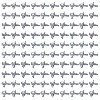 100Pcs Shelf Support Pins Replacement Bookshelf Pegs Kitchen Cabinet Shelf Pegs for Cabinets Wardrobes Easy to Install